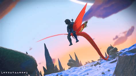 no man's sky tame flying dragon.